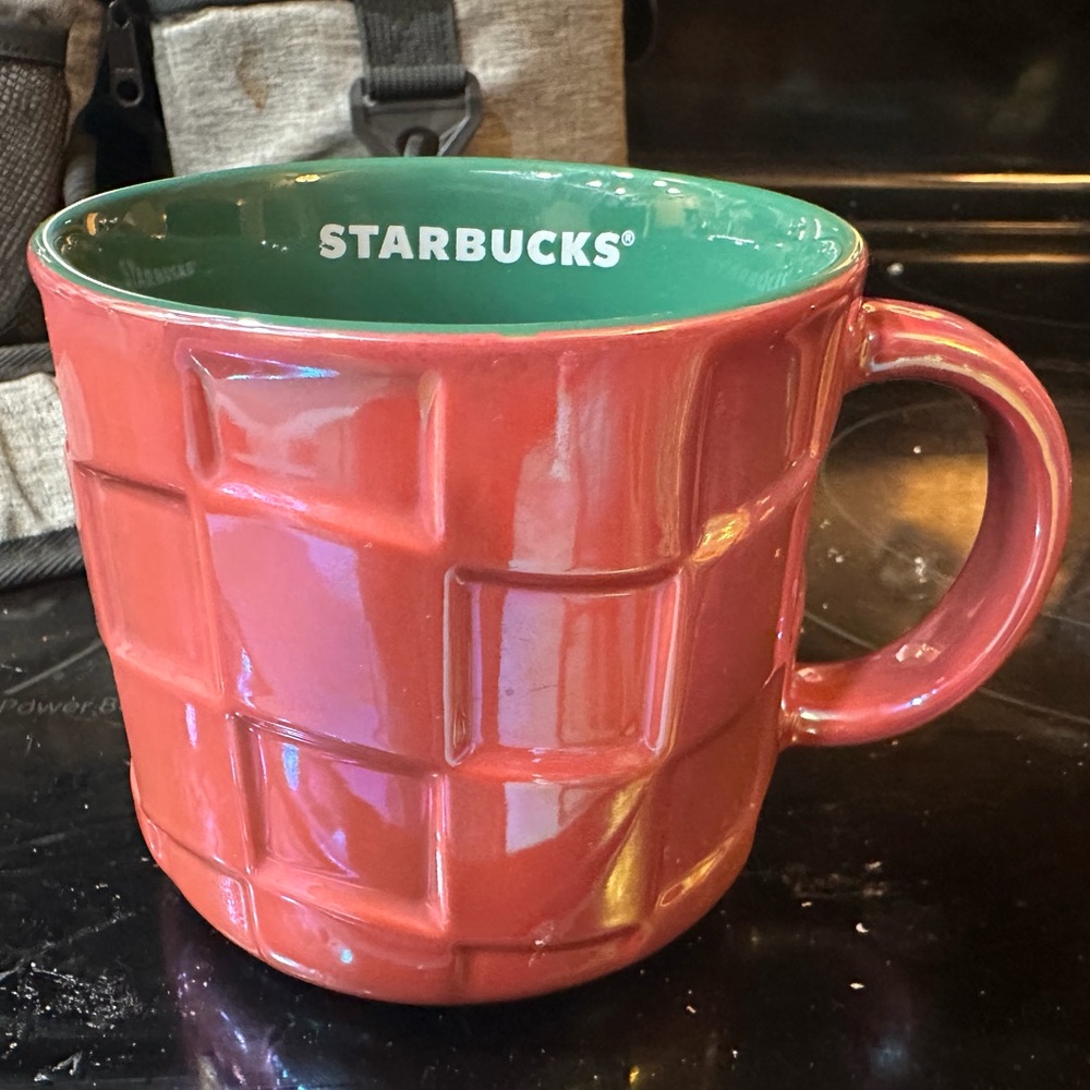 Starbucks Festive Red and Green Mug